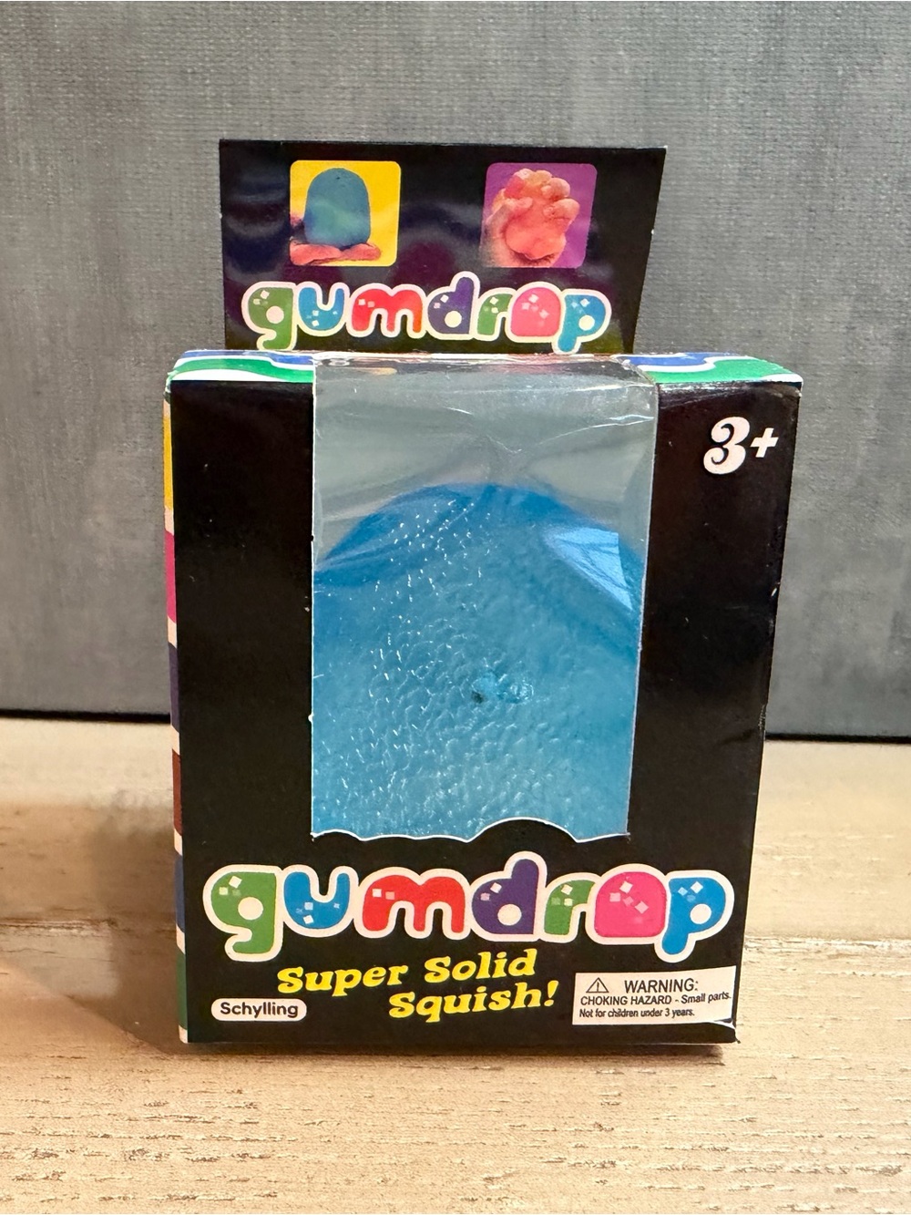 Blue Gumdrop Squishy